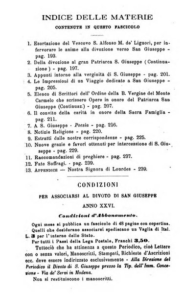 Il divoto di S. Giuseppe