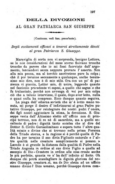 Il divoto di S. Giuseppe