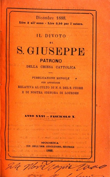 Il divoto di S. Giuseppe