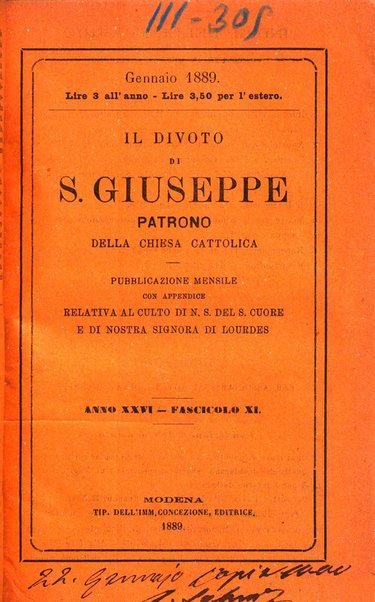 Il divoto di S. Giuseppe