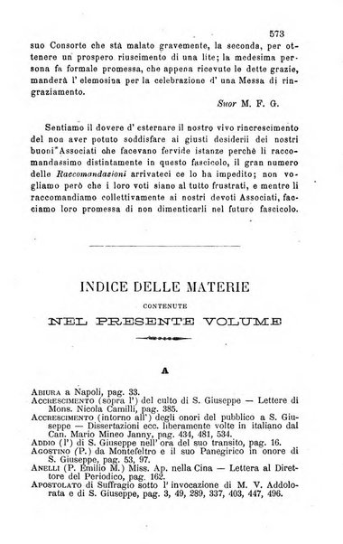 Il divoto di S. Giuseppe