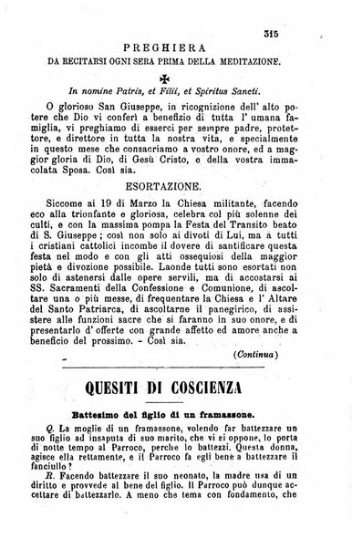 Il divoto di S. Giuseppe