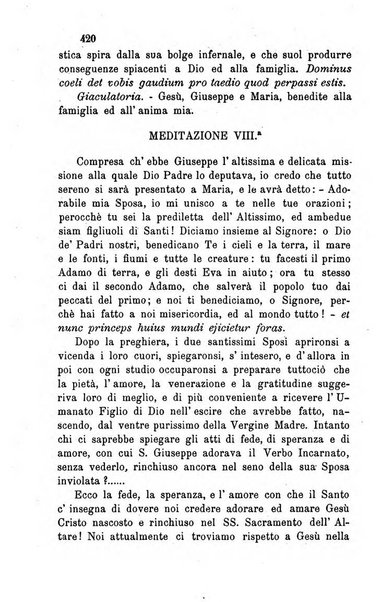 Il divoto di S. Giuseppe