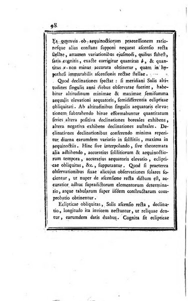 Ephemerides astronomicae. Anni...ad meridianum mediolanensem