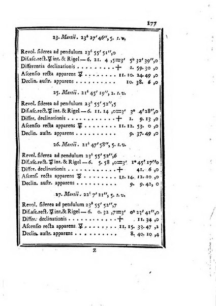 Ephemerides astronomicae. Anni...ad meridianum mediolanensem