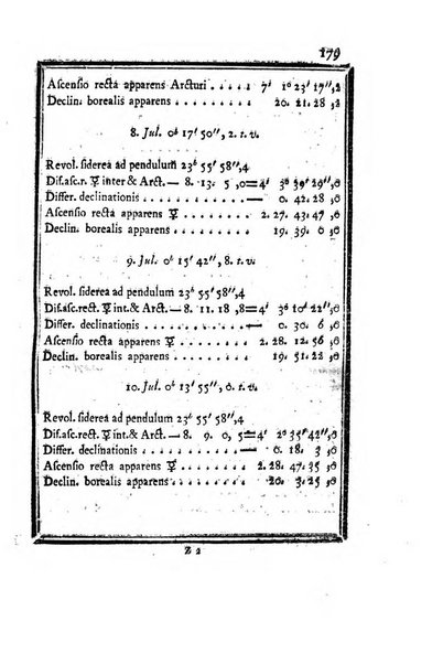 Ephemerides astronomicae. Anni...ad meridianum mediolanensem