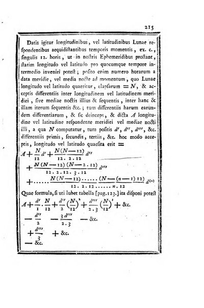 Ephemerides astronomicae. Anni...ad meridianum mediolanensem