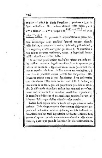 Ephemerides astronomicae. Anni...ad meridianum mediolanensem