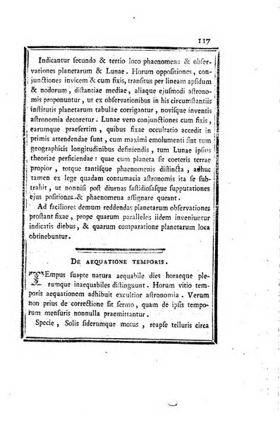 Ephemerides astronomicae. Anni...ad meridianum mediolanensem