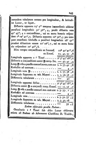 Ephemerides astronomicae. Anni...ad meridianum mediolanensem