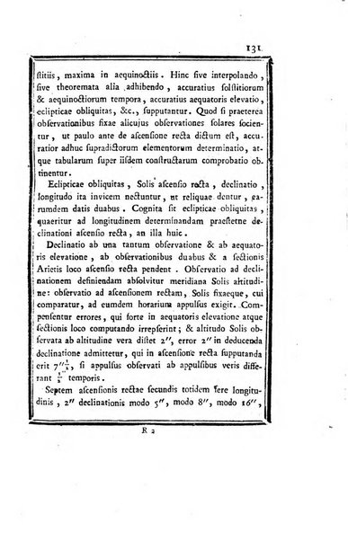 Ephemerides astronomicae. Anni...ad meridianum mediolanensem