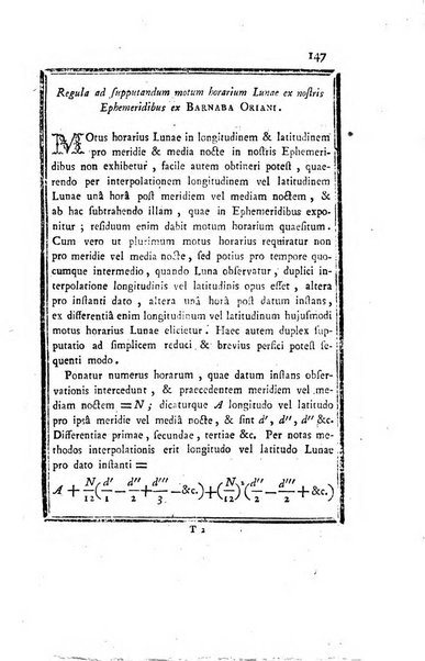 Ephemerides astronomicae. Anni...ad meridianum mediolanensem