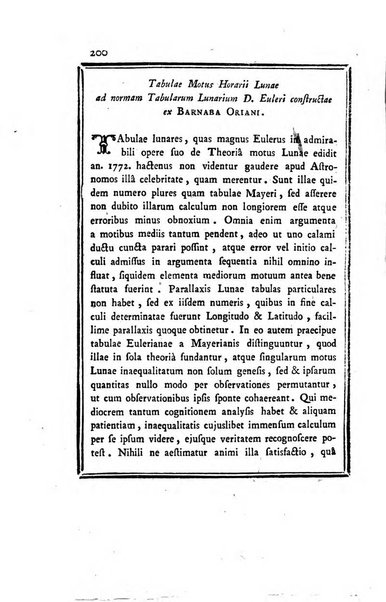 Ephemerides astronomicae. Anni...ad meridianum mediolanensem