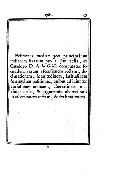 Ephemerides astronomicae. Anni...ad meridianum mediolanensem