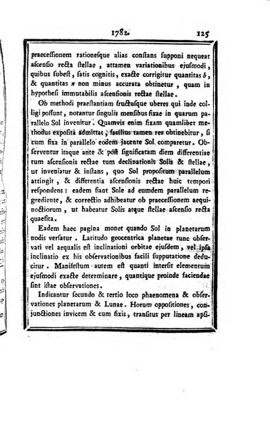 Ephemerides astronomicae. Anni...ad meridianum mediolanensem