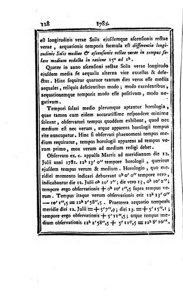 Ephemerides astronomicae. Anni...ad meridianum mediolanensem