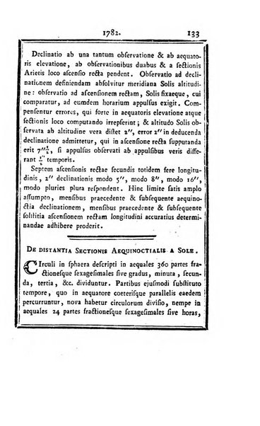 Ephemerides astronomicae. Anni...ad meridianum mediolanensem