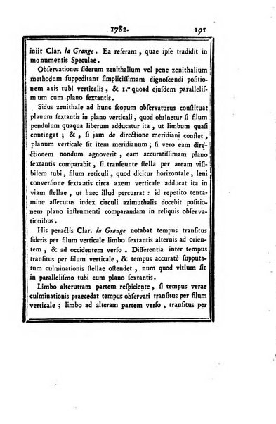 Ephemerides astronomicae. Anni...ad meridianum mediolanensem