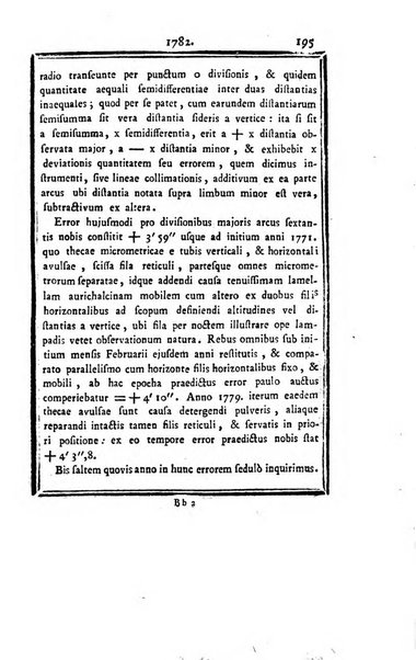 Ephemerides astronomicae. Anni...ad meridianum mediolanensem