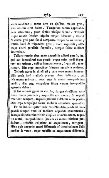 Ephemerides astronomicae. Anni...ad meridianum mediolanensem