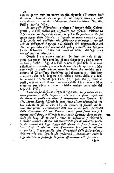 Ephemerides astronomicae. Anni...ad meridianum mediolanensem