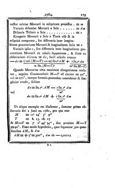 Ephemerides astronomicae. Anni...ad meridianum mediolanensem