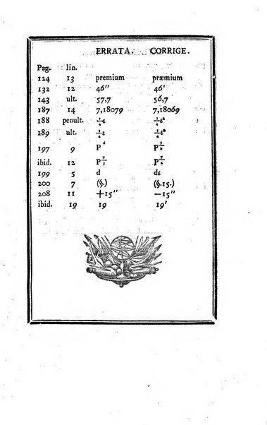 Ephemerides astronomicae. Anni...ad meridianum mediolanensem