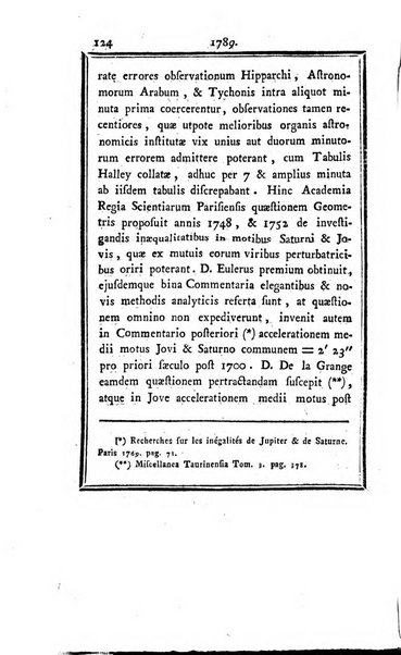 Ephemerides astronomicae. Anni...ad meridianum mediolanensem