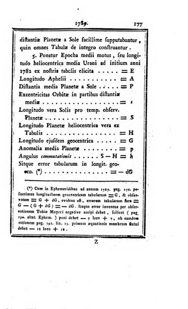 Ephemerides astronomicae. Anni...ad meridianum mediolanensem