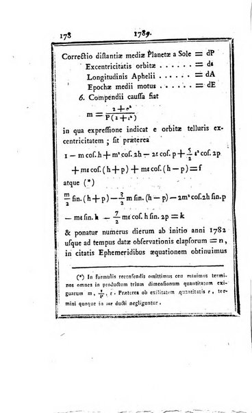 Ephemerides astronomicae. Anni...ad meridianum mediolanensem