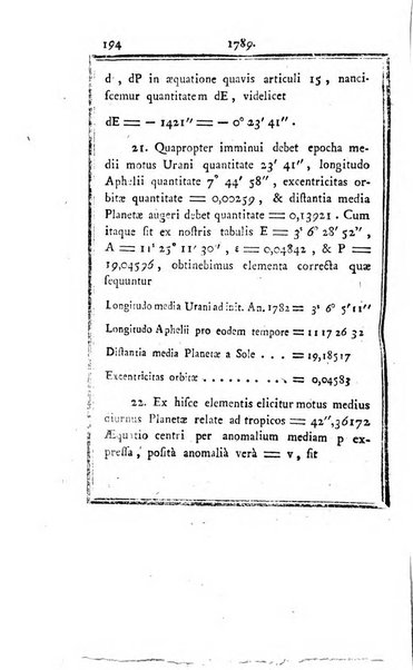 Ephemerides astronomicae. Anni...ad meridianum mediolanensem