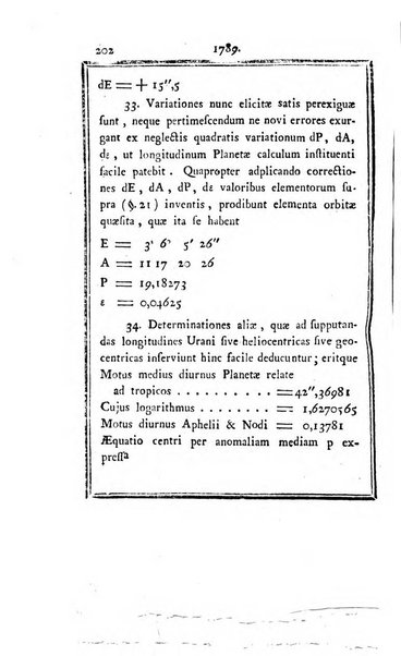 Ephemerides astronomicae. Anni...ad meridianum mediolanensem