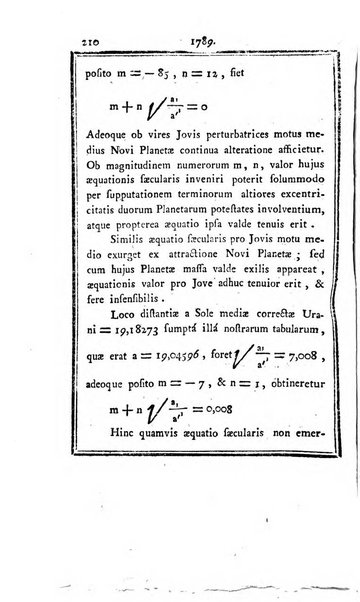 Ephemerides astronomicae. Anni...ad meridianum mediolanensem