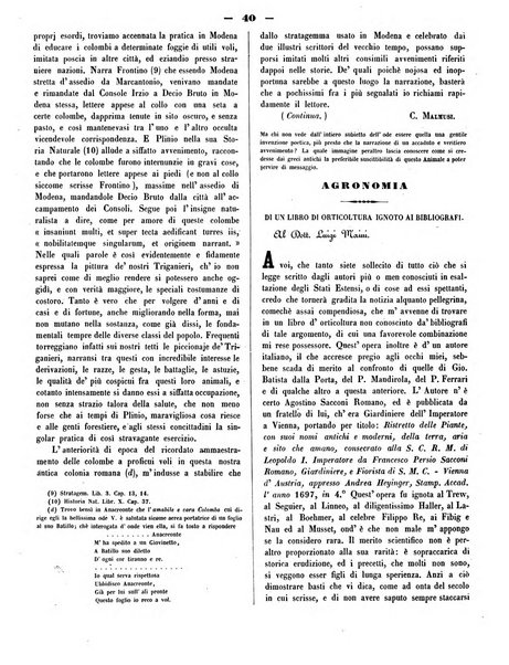 L'indicatore modenese giornale di lettere, industria e varieta con bollettino commerciale