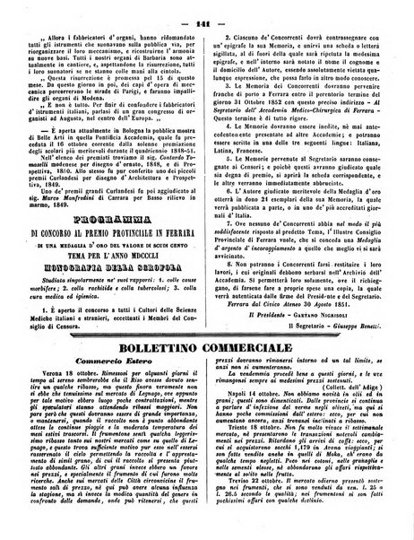 L'indicatore modenese giornale di lettere, industria e varieta con bollettino commerciale