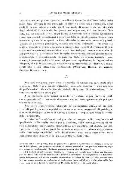 Lavori dei congressi di medicina interna