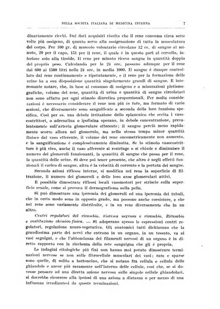 Lavori dei congressi di medicina interna