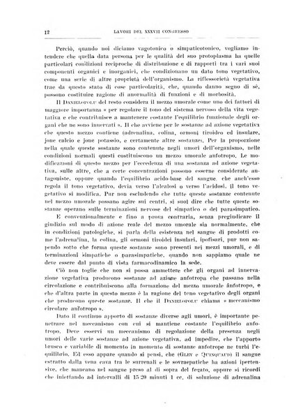 Lavori dei congressi di medicina interna