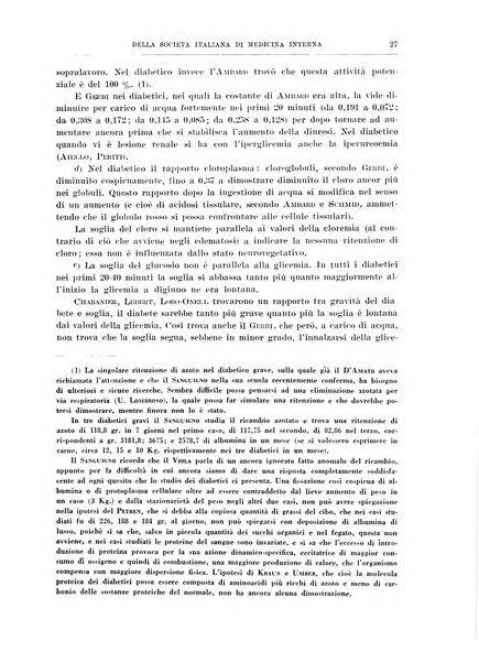 Lavori dei congressi di medicina interna