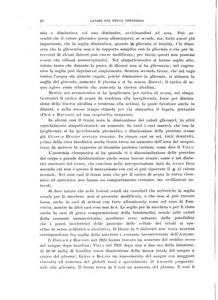 Lavori dei congressi di medicina interna