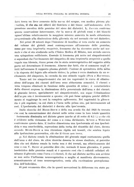 Lavori dei congressi di medicina interna