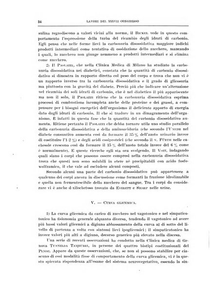 Lavori dei congressi di medicina interna
