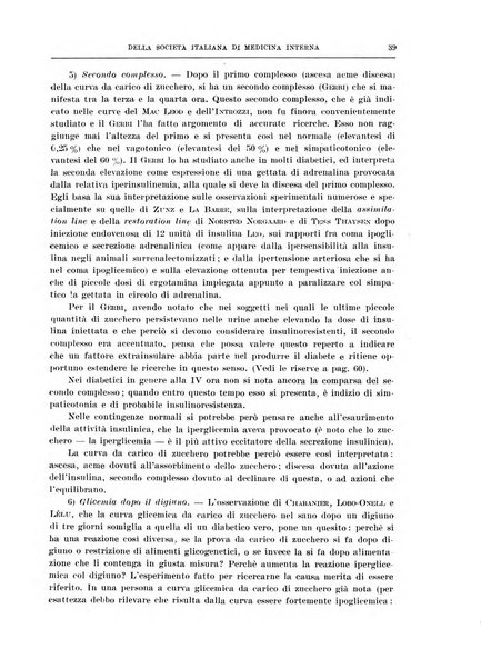 Lavori dei congressi di medicina interna