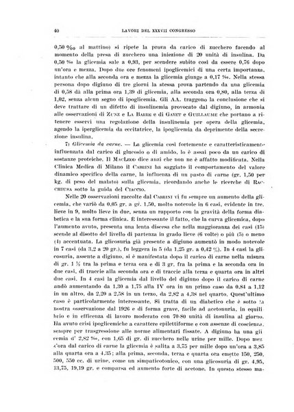 Lavori dei congressi di medicina interna