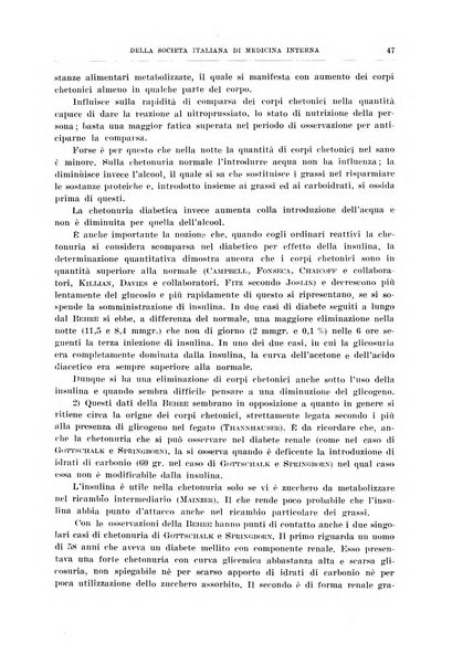 Lavori dei congressi di medicina interna