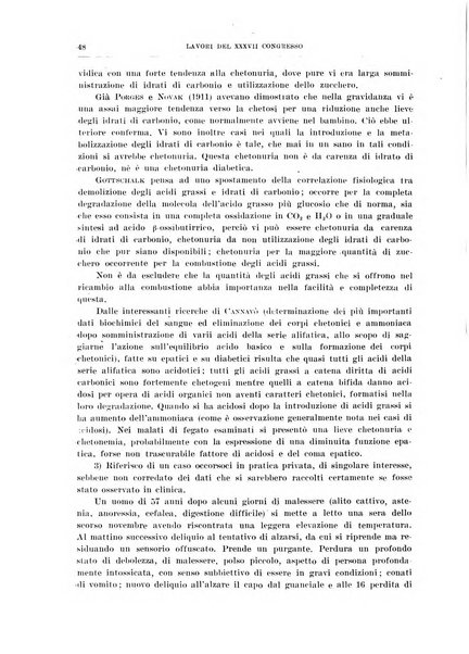 Lavori dei congressi di medicina interna