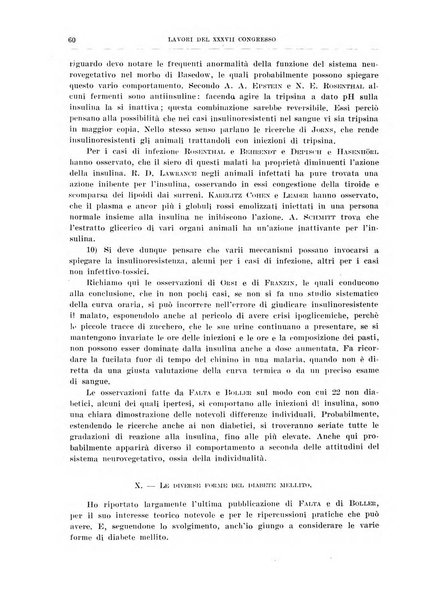 Lavori dei congressi di medicina interna