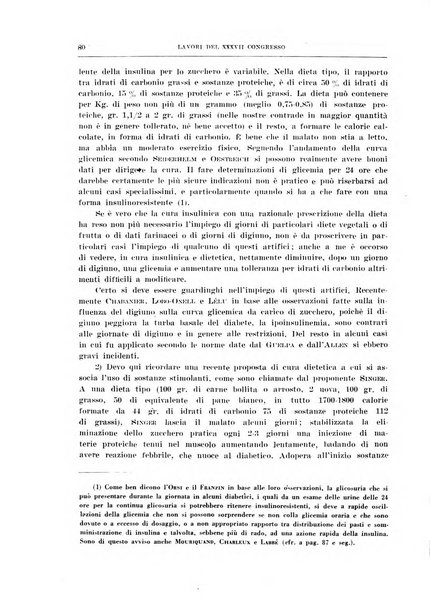 Lavori dei congressi di medicina interna