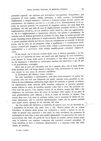 Lavori dei congressi di medicina interna