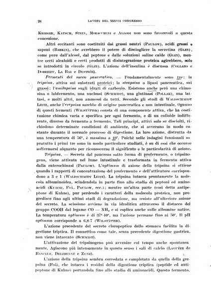 Lavori dei congressi di medicina interna